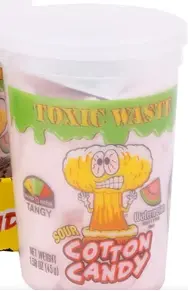 [5030] TOXIC WASTE SOUR WATERMELON COTTON CANDY 45G 