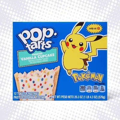 [631] POPTARTS FROSTED VANILLA CUPCAKE /12CT 